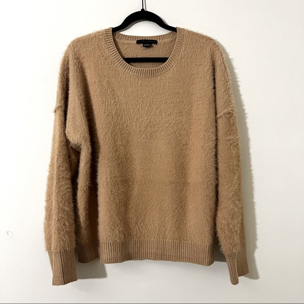 Sanctuary Fluff It Up Tan Sweater